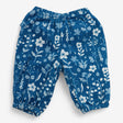 Blue Floral Cord Trousers