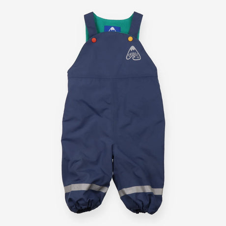 Blue fleece lined waterproof dungarees