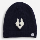 Hat Navy with Abstract Rabbit
