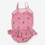 Swim costume pink toucan