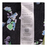 Maxi Dress Black Floral Long Sleeve ECOVERO Viscos
