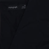 Black 100% Cotton Smart Sleeveless Vest Top