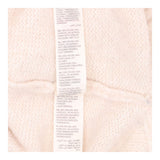 Ivory Alpaca Blend V-Neck Jumper with Textured Kni