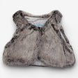 Gilet brown fur