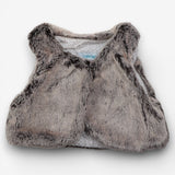 Gilet brown fur