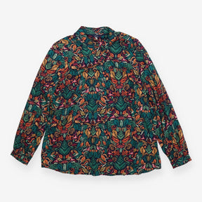 Joules Botanical print button shirt blouse