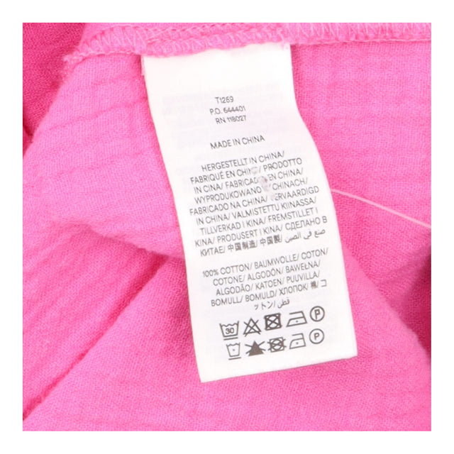 Pink Cotton Gauze Blouse