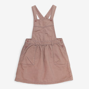 Dress Pinafore Dusty Pink with Pockets