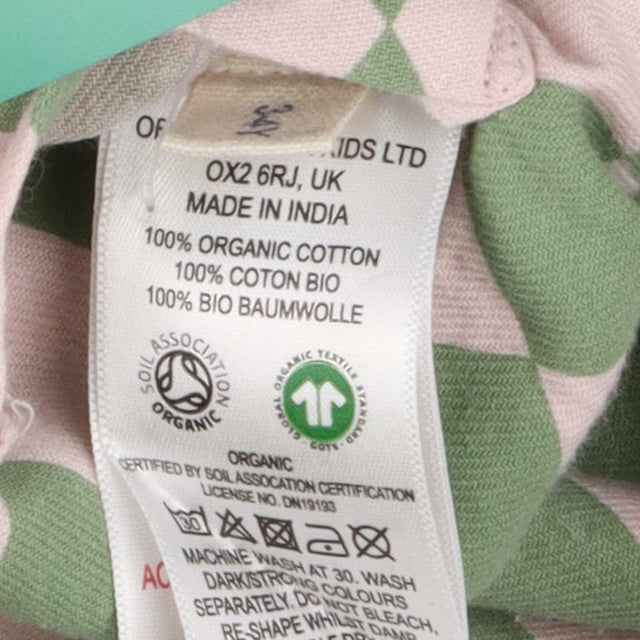 Green Argyll Reversible Pinafore