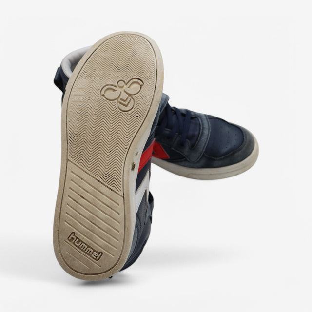 Hummel Blue High Top Trainer