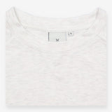 Sweatshirt Grey Marl Short Sleeve Relaxed Fit