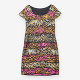  Metallic Jacquard Shift Dress G