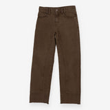 Panel Jeans brown denim