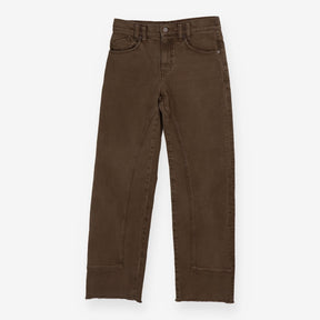 Panel Jeans brown denim