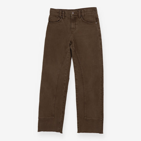 Panel Jeans brown denim