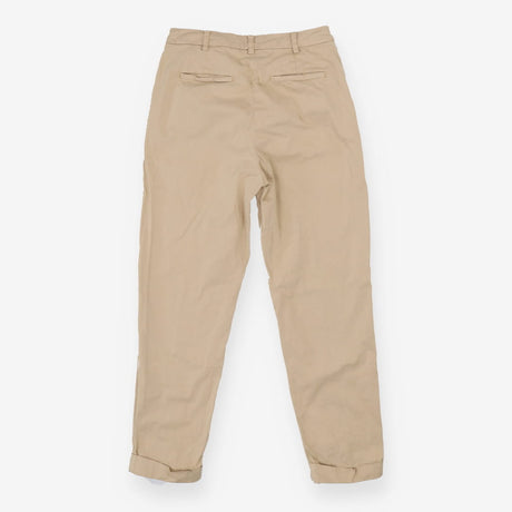 Jaeger Womens Tan Chinos Slim Fit Cropped Cotton S