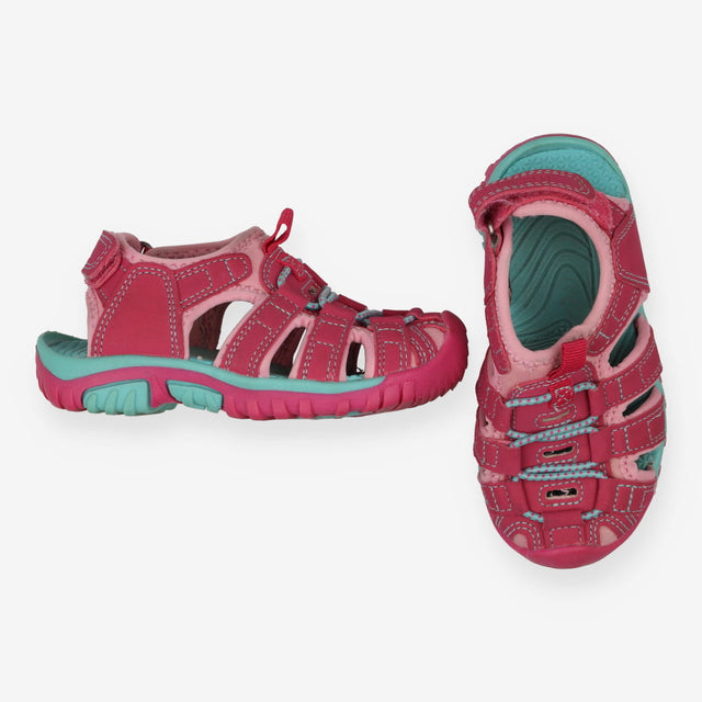 Sandles Velcro Pink