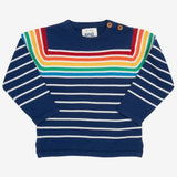 Retro rainbow jumper