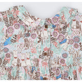 Dress button through Peter Rabbit LS collar