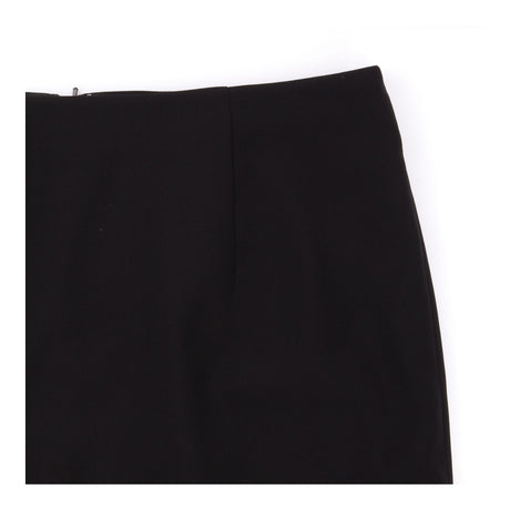 Black Tailored Pencil Skirt