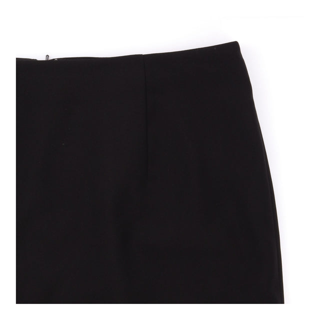 Black Tailored Pencil Skirt