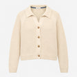 Cream Ecru 100% Organic Cotton Open Stitch Collare