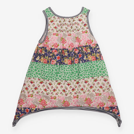 Multi pattern vest top