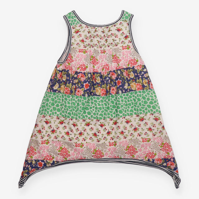Multi pattern vest top