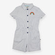 Playsuit Blue Stripe - Grown your Own Way 