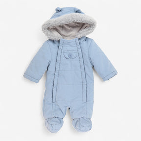 Pale Blue Padded Pramsuit