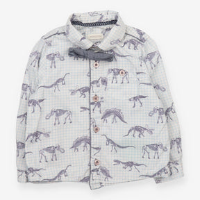 Shirts Dinosaur Bones and Bow Tie