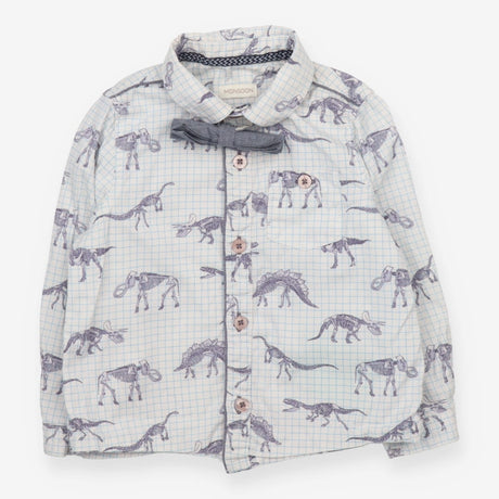 Shirts Dinosaur Bones and Bow Tie