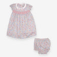 Dress and Bloomers Ditsy with Cherry Appliques