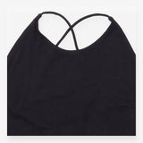 Midi Dress Strappy Cami Black