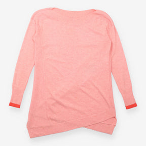 Knit Jumper Blush Pink Cashmere Blend Batwing