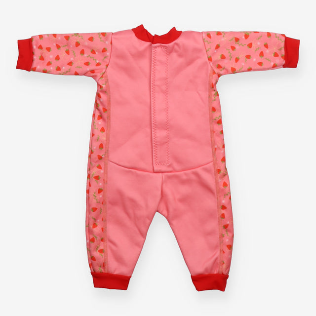 Wetsuit Pink Strawberries Appliques