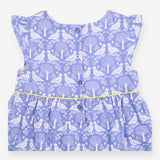 Blue Birds Dress and Bloomers
