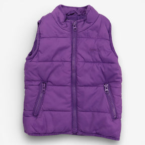 Purple padded gilet