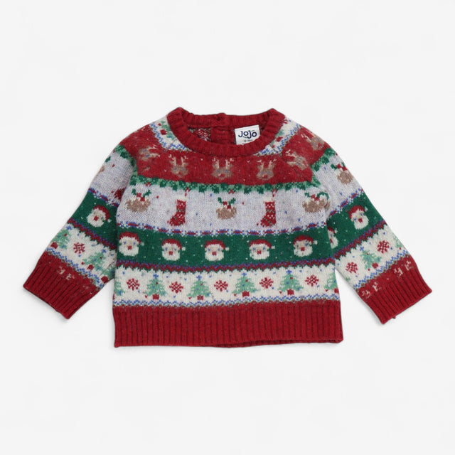 Christmas Red Fairisle Sweater