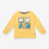 Tee Yellow Crack Crocodile