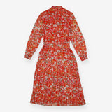 Lottie Floral Pleated Shirt Dress