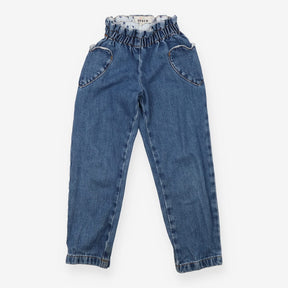 Paperbag Jeans dark Heart Pockets star Lining