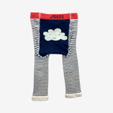 Cloud Stripe Knit Leggings