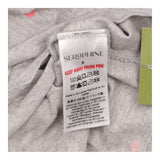 Grey Marl Pastel Polka Dot Cotton Stretch Double L