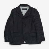 Black Jacket Striped