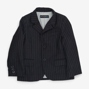 Black Jacket Striped