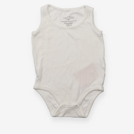 White Sleeveless Bodysuit