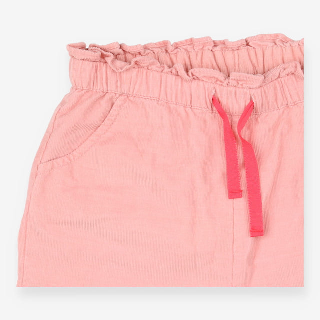 Cords pink pull on heart knees