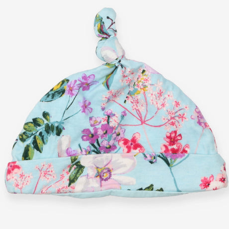 Blue Floral Hat