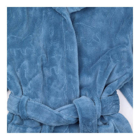 Blue Dressing Gown with Bears